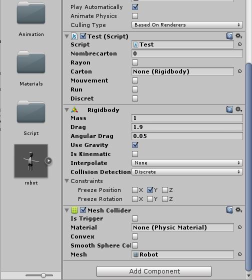 [Unity] Mesh collider - Mesh collider retourné a 90° - page 1 ...