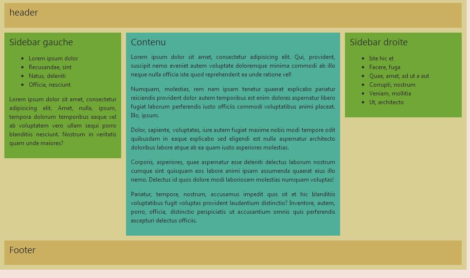 [CSS] Structure de page - Je ne sais pas a quoi servent certaines ...