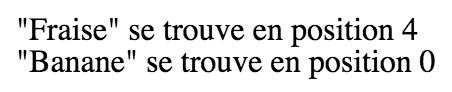 Récupérer la clé d'une valeur