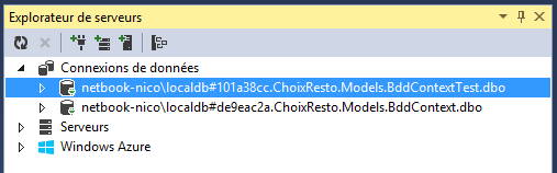 La nouvelle base de tests