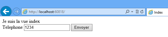 Le label sans attribut sur la propriété du modèle