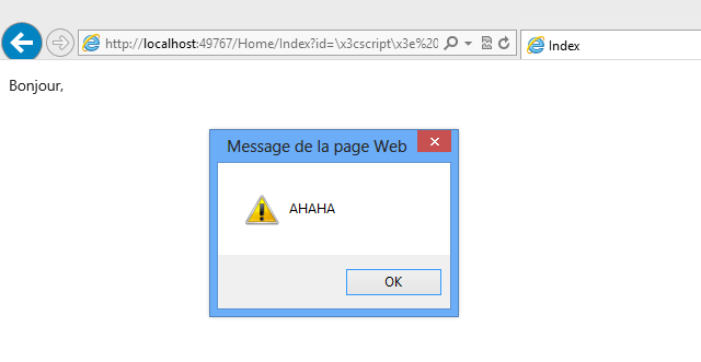 Encore un script malveillant
