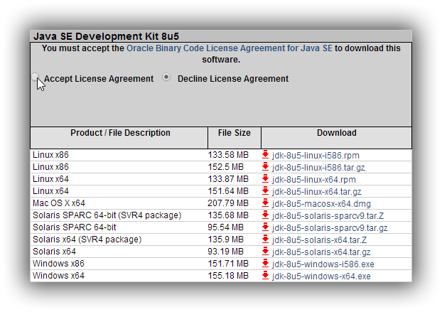 Cliquez sur Accept License Agreement
