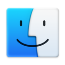 L'application Finder dans le Dock