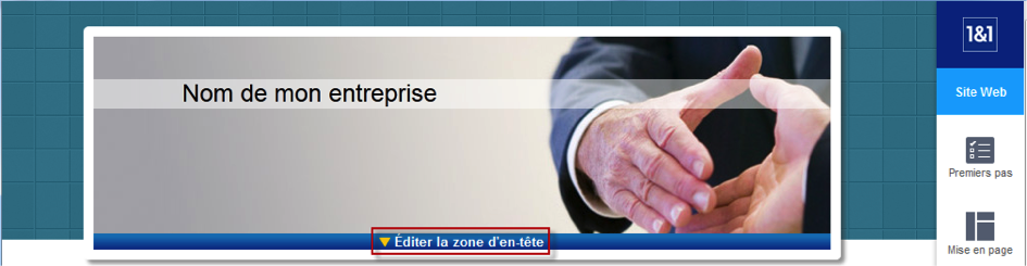 Modifier l'en-tête
