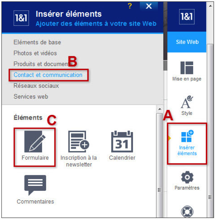 Créer un formulaire