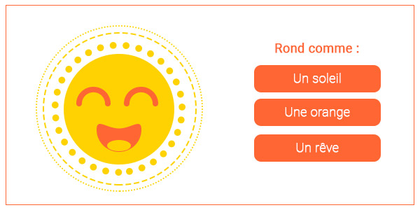 Mon illustration utilisant des formes vectorielles
