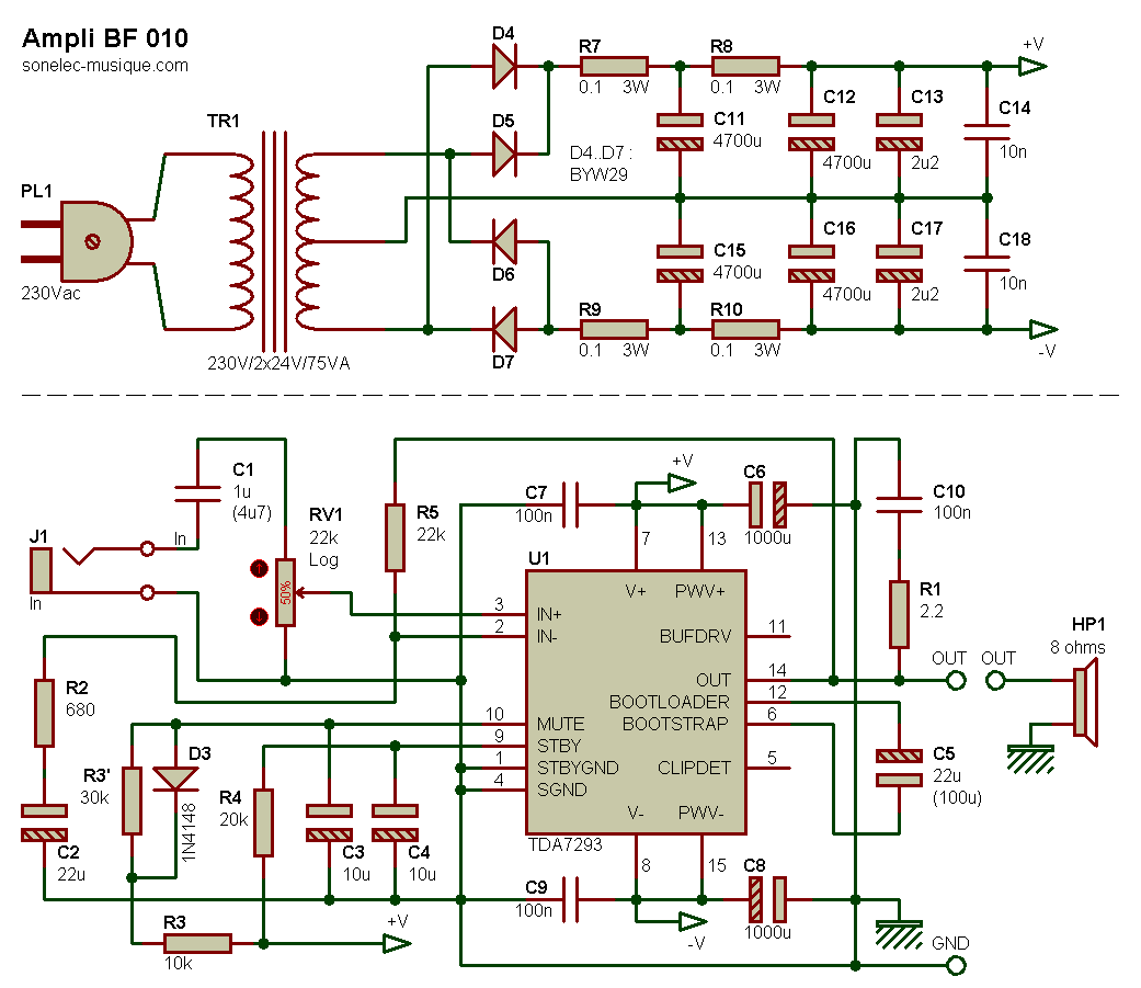 Surchauffe Ampli Tda7293 Par Gamesman59 Openclassrooms