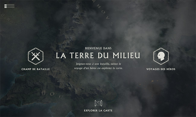 Une très belle démonstration visuelle avec le site du Hobbit