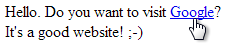 Link to Google