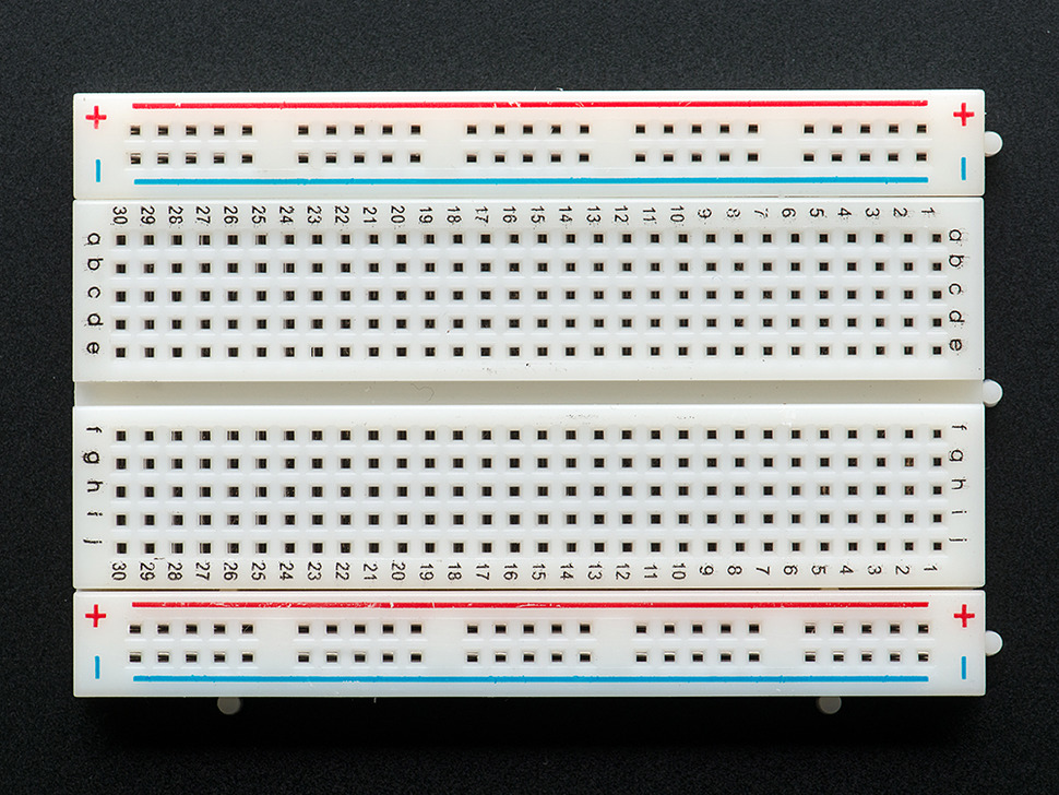 Image 2 : Plaque d'essai ou Breadboard