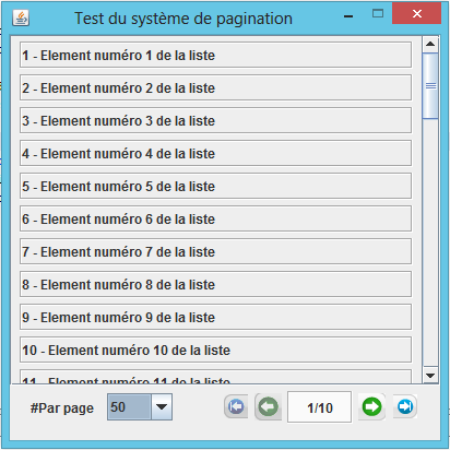 Notre système de pagination en image.