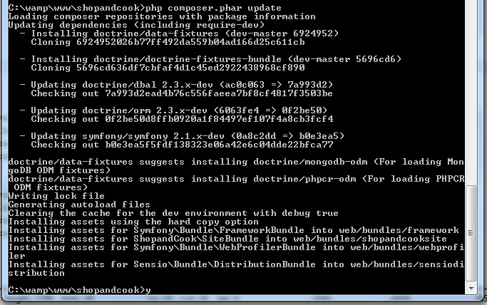 Veuillez M Excuser Pour Cette Erreur erreur execution bundle avec symfony 2.1.2 par lionceau87 - OpenClassrooms