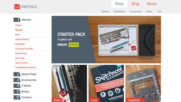 Le site UI stencil