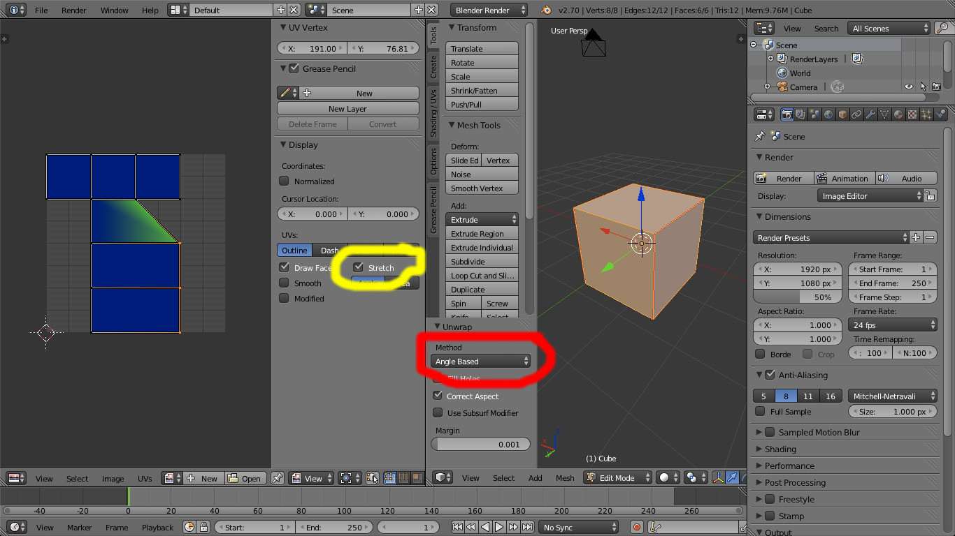 [Blender] Proportion Unwrap par Echyzen - OpenClassrooms